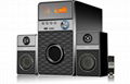 2.1 computer speaker with usb/sd fm