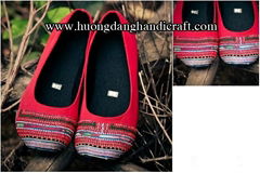 Handmade brocade fashion shoes