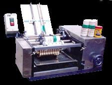 semi label gumming machine