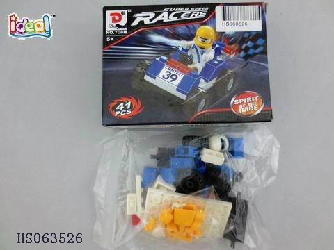 41PCS building block of city police