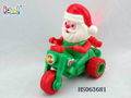 THE CAR OF SANTA CLAUS WITH PULL STRING LIGHT 1