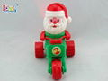 THE CAR OF SANTA CLAUS WITH PULL STRING LIGHT 3