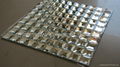 beveled glass mosaic :silver,golden,blue,red color 3