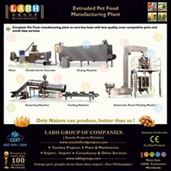 Pet food production line