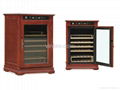 VinBRO Wooden Wine Cellar Cabinet Bar