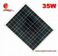 35W polycrystalline solar panel