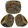 NFL 1998 Denver Broncos Super Bowl World Championship ring, rare 1