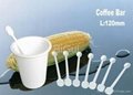 一次性玉米淀粉可生物降解咖啡棒