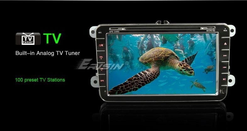 Erisin ES1158V Car DVD Player for Volkswgen rmvb WiFi 3G 3