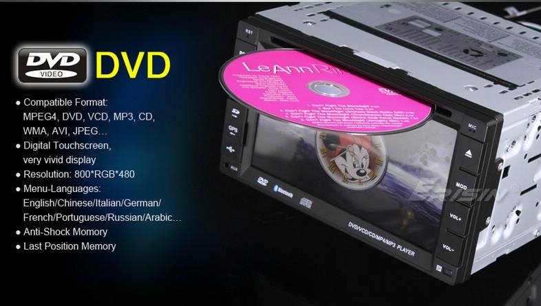 Erisin ES732G Cheap 2 Din Car DVD Player GPS for Sale 2