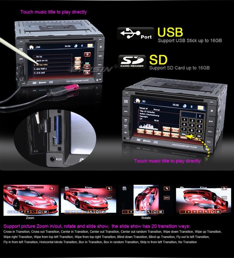 Erisin ES732G Cheap 2 Din Car DVD Player GPS for Sale 4