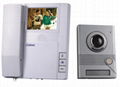 Video Door Phone with 2/4 Wires System 1