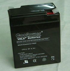 lead-acid battery 6v-9ah