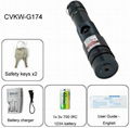 On Sale Green Laser Pointer with High Power 100mW and All-weather cast metal des