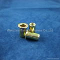 m4 flat head round body rivet nut 2