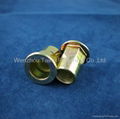 m8 flat head semi-hex body rivet nut 4