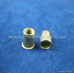 m5 small head knurled body rivet nut