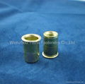 m8 small head knurled body rivet nut 1