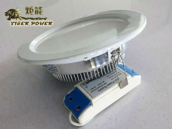 Recessed and Milky LED Downlight SMD 3014 24W 3