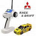 Brand New 1/28 drift rc car model with 2.4G transmitter 2