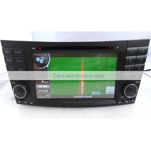 2 Din Benz W211 DVD Player - E Class Benz W211 GPS Navigation Radio Bluetooth 2