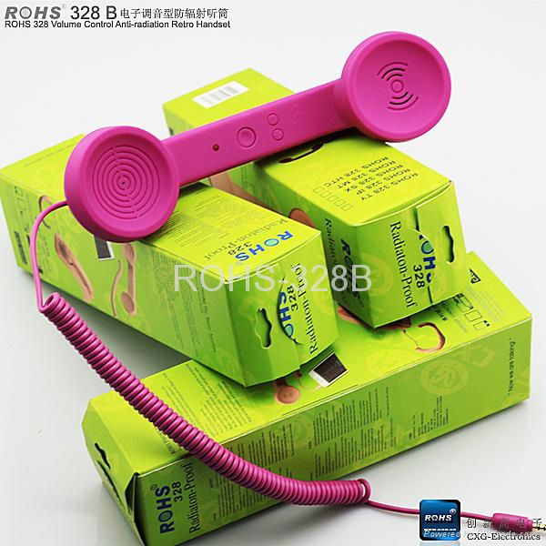 2012 new arrival high grade anti-radiation retro-handset for iphone 5
