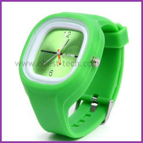 2012 promotion jelly fashion silicone watch