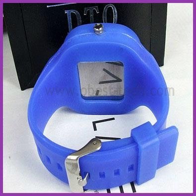 Silicone Strap Jelly Watches  2