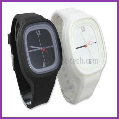 Customize silicone jelly watch with 3ATM waterproof 