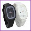 Customize silicone jelly watch with 3ATM waterproof 