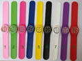 Silicone slap watches cartoo watch for Chritmas gift 4