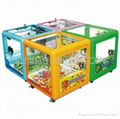 Magic cube mini claws catch toy crane game machine