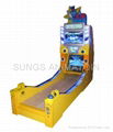 Space Bowling Kid Coin Amusement Game