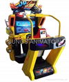 52"standard jeep shape cannonball run(video coin op racing game machine) 4