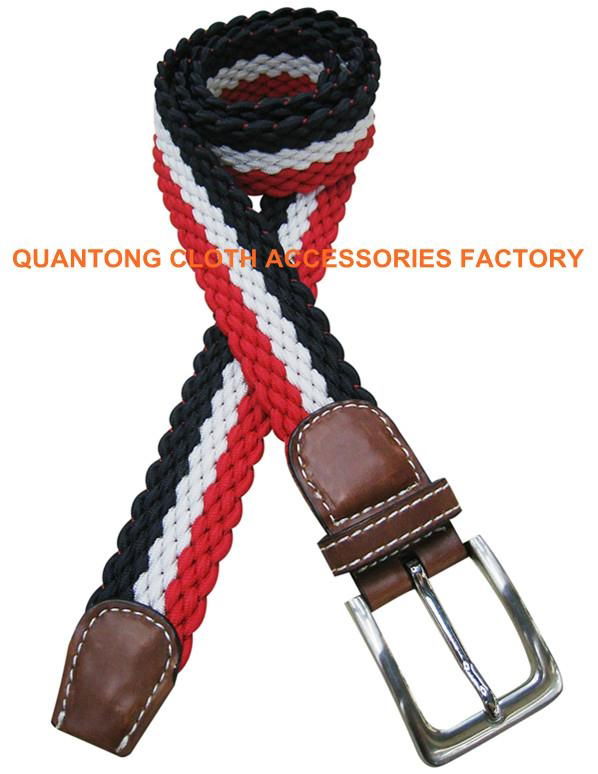 single-layer straight line woven elastic belt 4