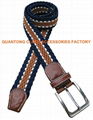 single-layer straight line woven elastic belt
