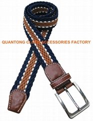 single-layer straight line woven elastic belt