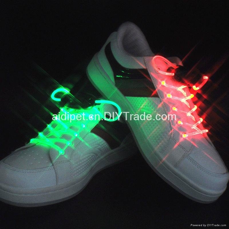 Cool LED Flash Light Glow Shoelaces 4