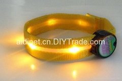 good quality nylon armband with LEDs