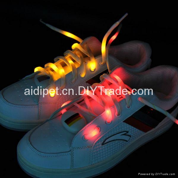 flashing led light up shoelace with 5 colors to choose - FS02 - AIDI (China Manufacturer) - LED