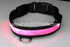 High light led pet nacklace with custom logo