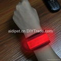 2012 newest design LED slap wrist strap