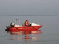 rigged inflatable boat TX-RIB450