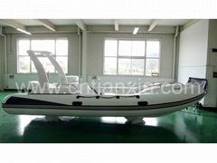 rigged inflatable boat TX-RIB560