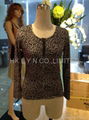  leopard print ladies shirt 