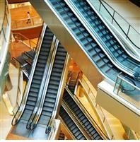 hopping Mall Escalators