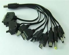 10 in 1 USB universial charge cable