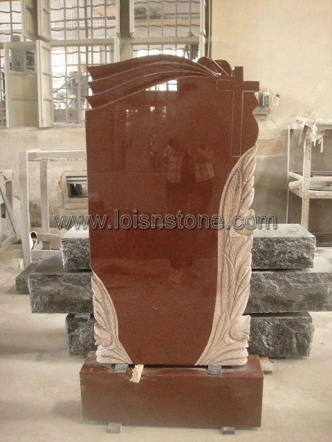 Indian Red headstone