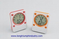 Promotional  LCD Table Clock (12/24 Time Display)