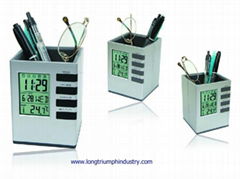 Promotional Digital Penholder Clock